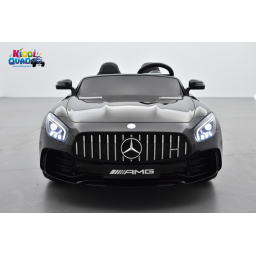 Mercedes AMG GT R 2 places Noir Métallisé, voiture électrique pour enfant, 12 volts 10 Ah