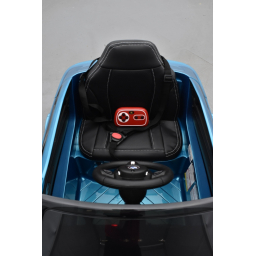 BMW X6 M Bleu Métallisée, Version 1 place, voiture électrique enfant, 12 Volts, 2 moteurs