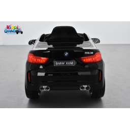 BMW X6 M Noir Métallisée, Version 1 place, voiture électrique enfant, 12 Volts, 2 moteurs