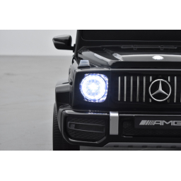 Mercedes G63 AMG Noir Métallisée, Bluetooth, voiture électrique pour enfant, 12 Volts - 2 moteurs
