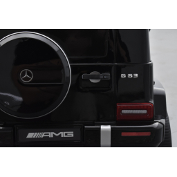 Mercedes G63 AMG Noir Métallisée, Bluetooth, voiture électrique pour enfant, 12 Volts - 2 moteurs