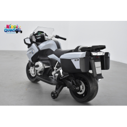 BMW R 1200 RT Gris, moto électrique pour enfant 12 Volts