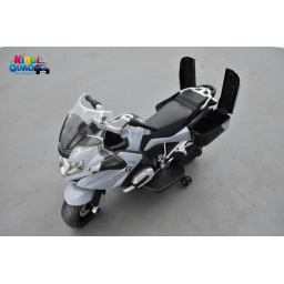 BMW R 1200 RT Gris, moto électrique pour enfant 12 Volts