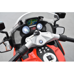 BMW R 1200 RT Pompier rouge, moto électrique pour enfant 12 Volts
