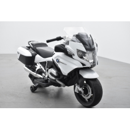 BMW R 1200 RT Blanc, moto électrique pour enfant 12 Volts