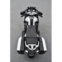 BMW R 1200 RT Blanc, moto électrique pour enfant 12 Volts