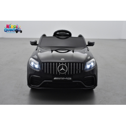 Mercedes GLC 63S Noir Métallisée, voiture électrique pour enfant, 12 Volts - 2 moteurs
