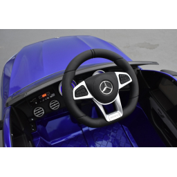 Mercedes GLC 63S Bleu Métallisée, voiture électrique pour enfant, 12 Volts - 2 moteurs