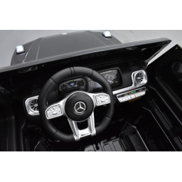 Mercedes G63 AMG 2 places Noir Métallisée, voiture électrique pour enfant, 24 volts - 4 moteurs