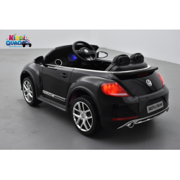 Volkswagen Coccinelle Dune "Beetle" Noir Métallisée, 12 volts, voiture électrique pour enfant
