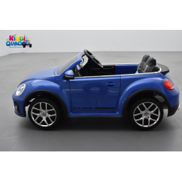 Volkswagen Coccinelle Dune "Beetle" Bleu Métallisée, 12 volts, voiture électrique pour enfant