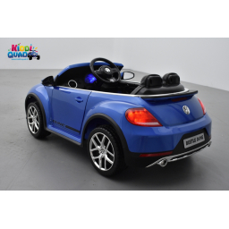 Volkswagen Coccinelle Dune "Beetle" Bleu Métallisée, 12 volts, voiture électrique pour enfant