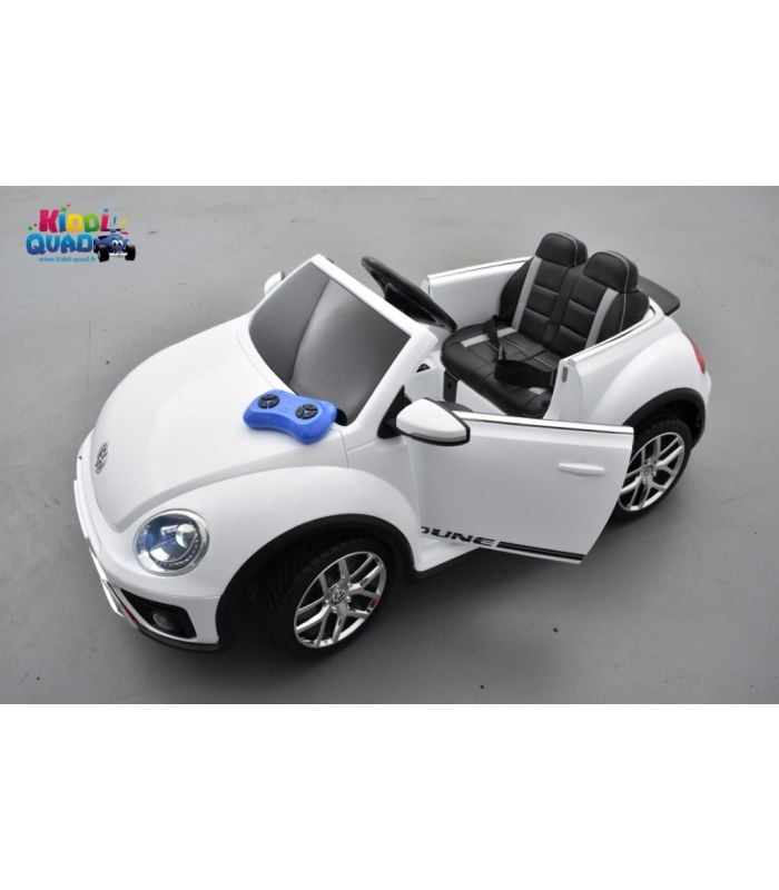 Voiture Télécommandée Volkswagen Beetle AIYAPLAY - 2.4Ghz, Blanc, Pour Enfants 3-5 Ans - Neuf