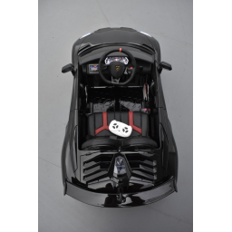 Lamborghini Aventador SVJ 12 Volts nero, voiture électrique enfant 12V - 7AH, 2 moteurs