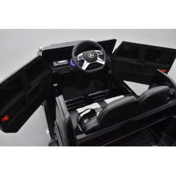 Mercedes MAYBACH G650-S Noir Métallisée, voiture électrique pour enfant, 12 Volts - 2 moteurs