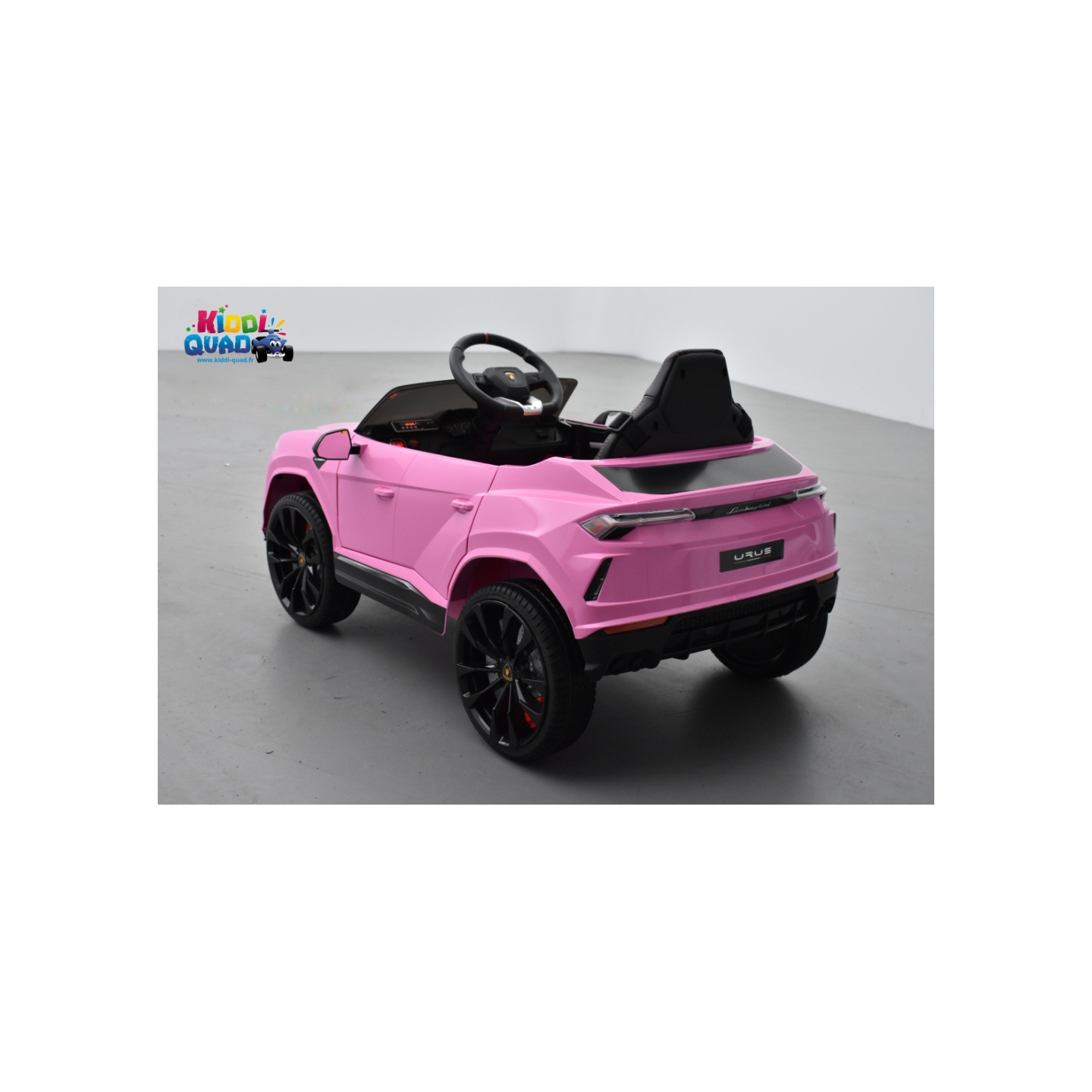 Lamborghini Urus 12 Volts Rose, voiture électrique enfant 12V - 7AH, 2  moteurs