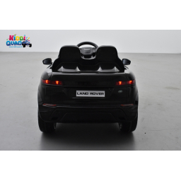 Range Rover Evoque Noir métallisé, voiture électrique pour enfant 12 Volts - 2 moteurs 