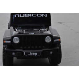 Trotteur Jeep WRANGLER Rubicon noir, porteur pousseur voiture