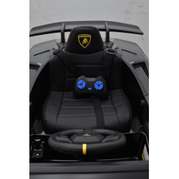 Lamborghini Huracan 12 Volts nero, voiture électrique enfant 12V - 7AH, 2 moteurs