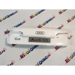 Pare-chocs arrière Blanc, partie "Haute" pour Audi Q5 24V