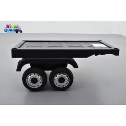 Remorque plateau camion Actros de chez Mercedes, remorque de camion électrique pour enfant