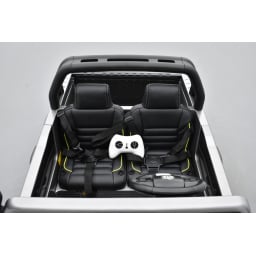 Toyota Hilux gris 24 Volts électrique pour enfant écran mp4, 4x4 électrique enfant 2 places