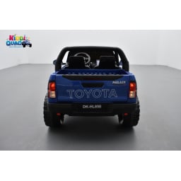 Toyota Hilux bleu 24 Volts électrique pour enfant écran mp4, 4x4 électrique enfant 2 places