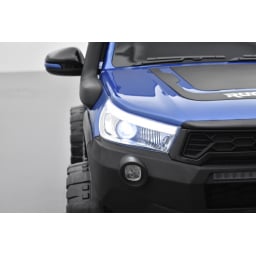 Toyota Hilux bleu 24 Volts électrique pour enfant écran mp4, 4x4 électrique enfant 2 places