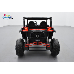 Buggy Scorpion 24 Volts 7Ah rouge, 4 moteurs de 60 watts, buggy deux places, buggy électrique enfant