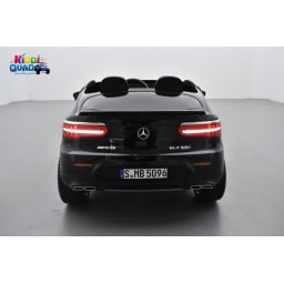 Mercedes GLC 63S AMG Noir Métallisée, Ecran MP4, voiture électrique pour enfant, 12 Volts - 4 Moteurs