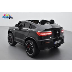 Mercedes GLC 63S AMG Noir Métallisée, Ecran MP4, voiture électrique pour enfant, 12 Volts - 4 Moteurs