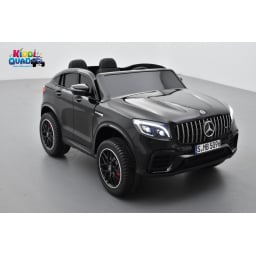 Mercedes GLC 63S AMG Noir Métallisée, Ecran MP4, voiture électrique pour enfant, 12 Volts - 4 Moteurs