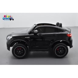 Mercedes GLC 63S AMG Noir Métallisée, Ecran MP4, voiture électrique pour enfant, 12 Volts - 4 Moteurs