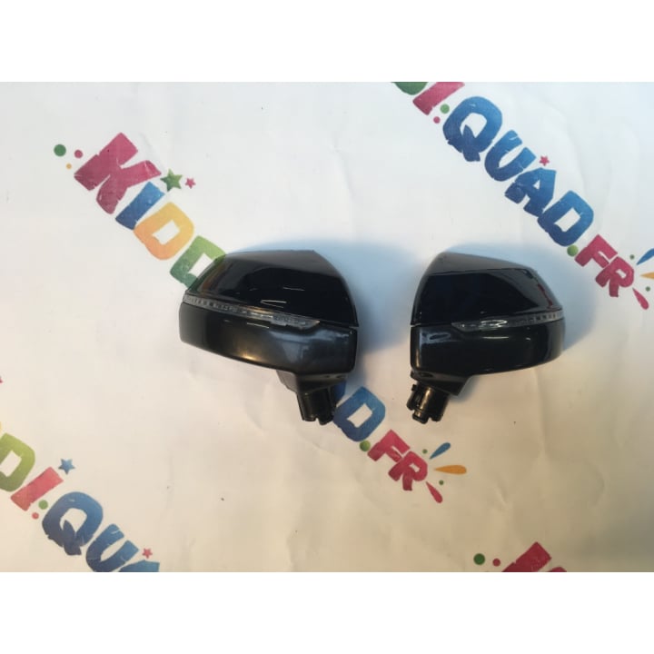 Paire de rétroviseur couleur "Noir" pour Audi Q7 S-Line