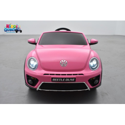 Volkswagen Coccinelle Dune "Beetle" Rose, 12 volts, voiture électrique pour enfant