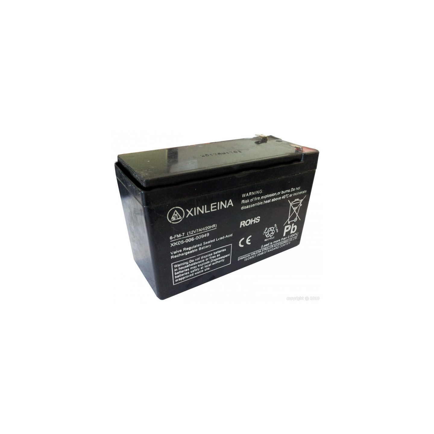 Batterie Électrique Rechargeable 12V pour Véhicules Injusa, 7,2A/H
