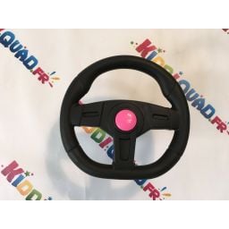 Volant couleur "Rose" pour Buggy Crawler 24 Volts