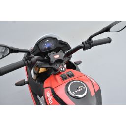 Aprilia Tuono V4 Rouge, moto électrique pour enfant 12 volts