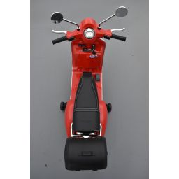 Scooter Piaggio Vespa PX150 Rouge électrique pour enfant 12 volts