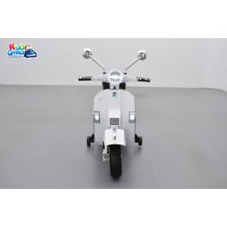 Scooter Piaggio Vespa PX150 Blanc électrique pour enfant 12 volts