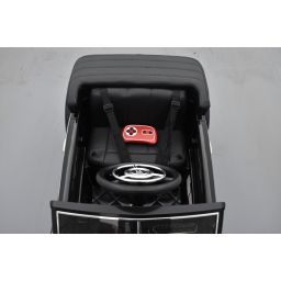 Audi Horch 930V Rétro Noir Métallisée, voiture électrique pour enfant télécommande parentale 2.4 GHZ, 12 volts, 2 moteurs