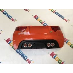 Pare-chocs arrière orange sans feu arrière pour Trotteur Jaguar F-type