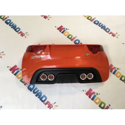 Pare-chocs arrière orange sans feu arrière pour Trotteur Jaguar F-type