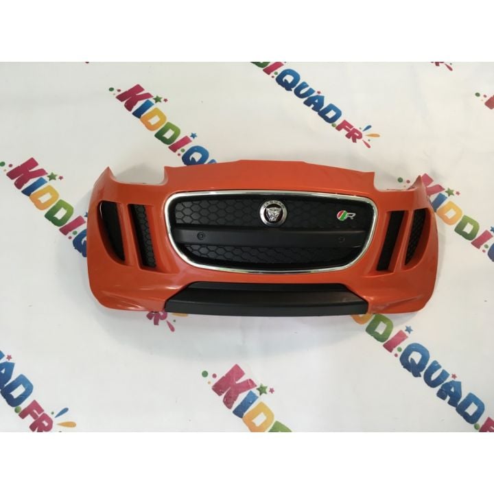 Pare-chocs avant orange pour Trotteur Jaguar F-type