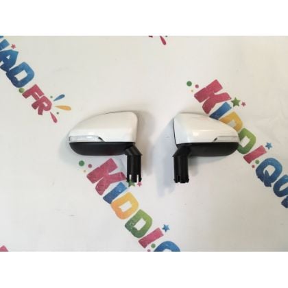 Paire de Rétroviseur "blanc" côté droit et gauche pour trotteur Jaguar F-type.