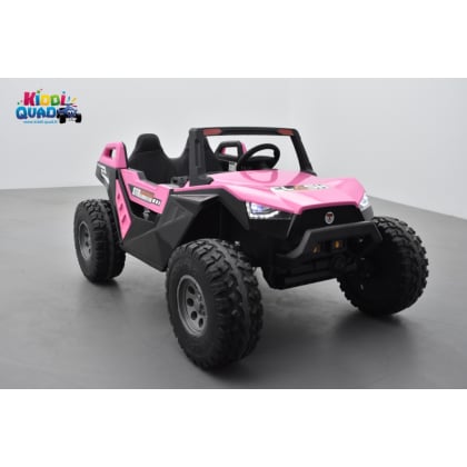 Buggy Crawler 24 Volts électrique enfant Rose, buggy électrique enfant 24 Volts 7 Ah, 4 moteurs