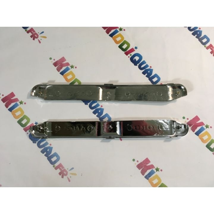 Pièce chromée pour marchepied côté droit et gauche pour Ford Ranger Version Luxe 12 volts