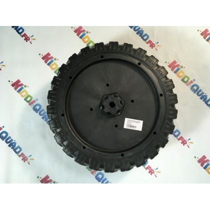 Roue arrière en gomme pour Buggy Crawler 24 Volts