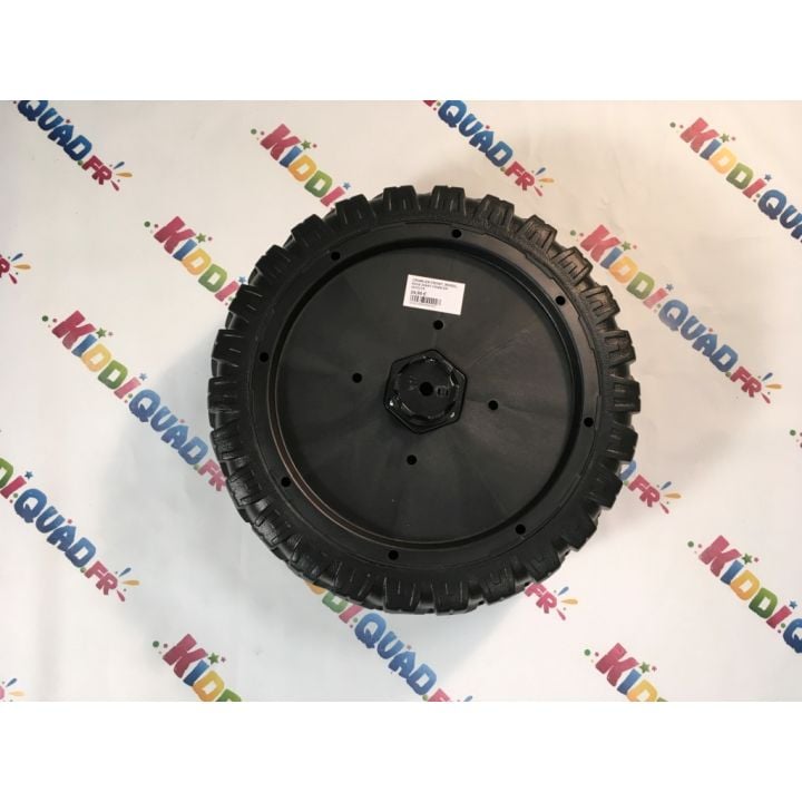 Roue avant en gomme (ancienne version) pour Buggy Crawler 24 Volts