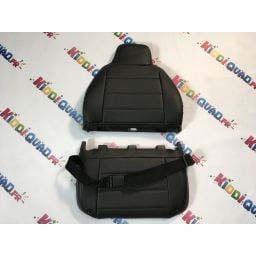 Siège en similicuir avec ceinture de sécurité pour Mercedes G63 12V